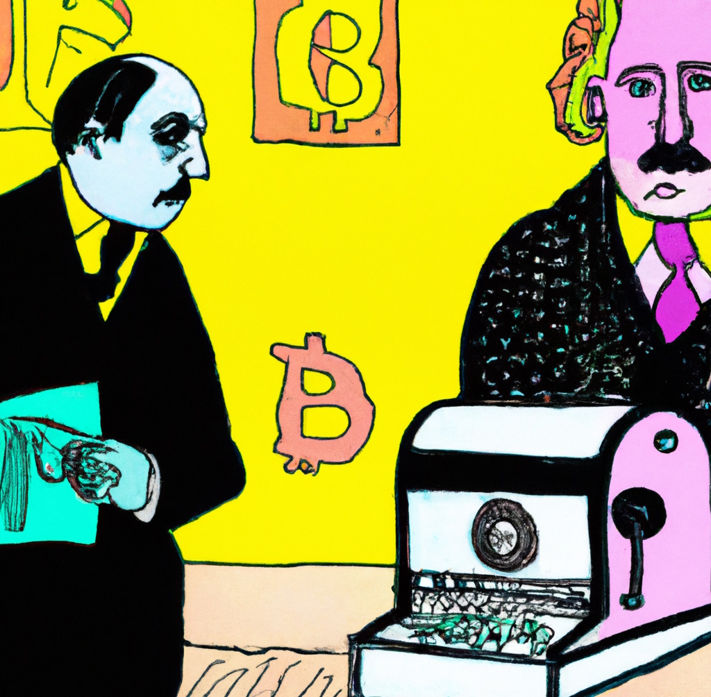 Nietzsche Bitcoin money Printer